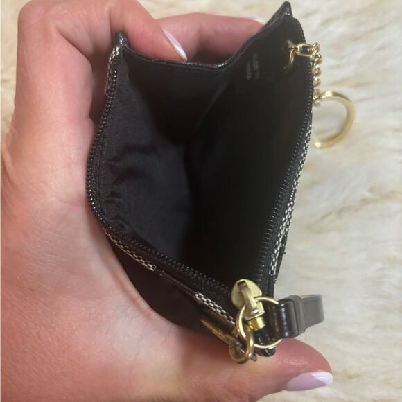 Coach Monochrome Signature Card Holder - Picture 2 of 4